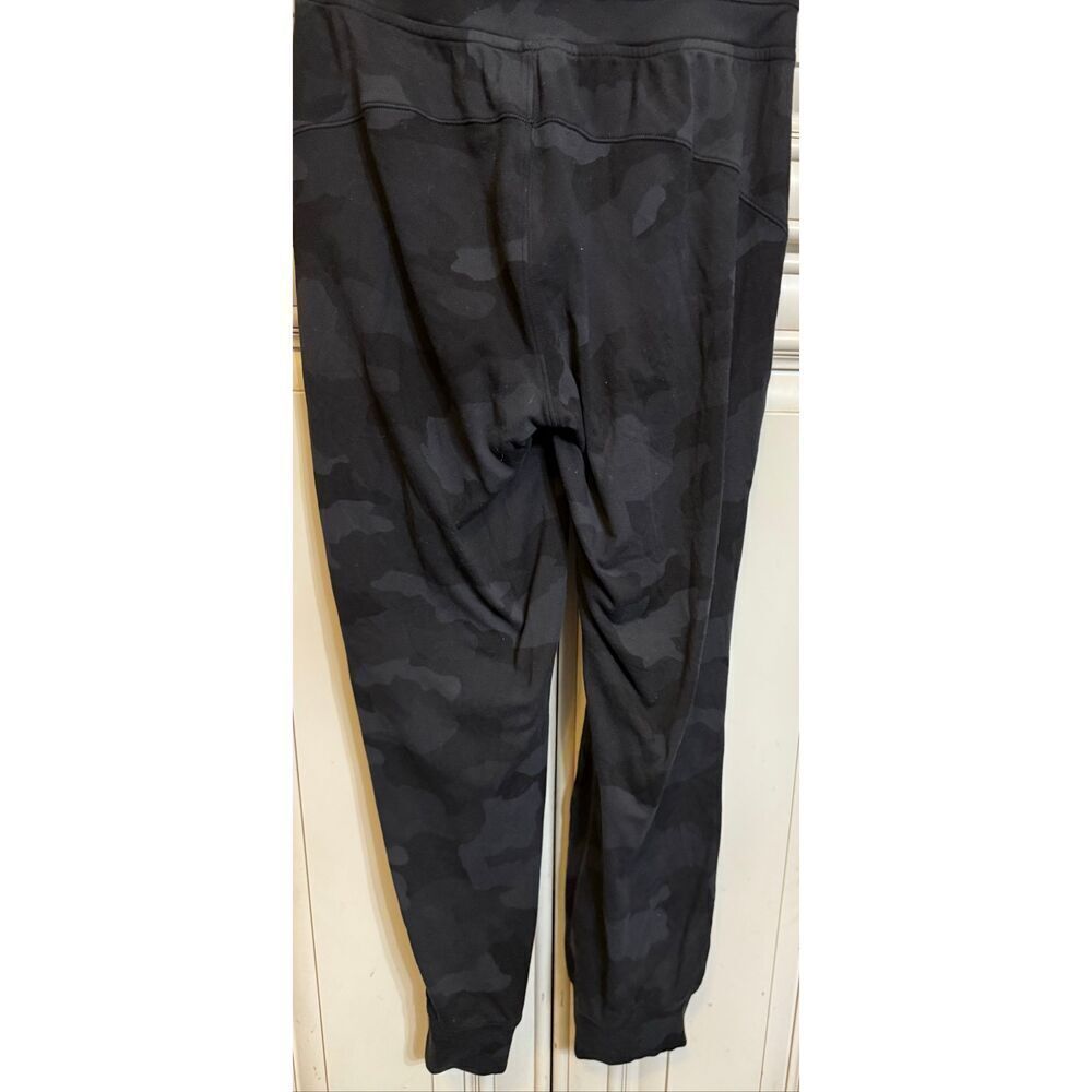 Lululemon Camouflage Ready to Rulu Cropped Jogger Pants Deep Coal Multi Size 0